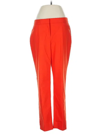 Pre-owned Rafaella Dress Pants In Orange