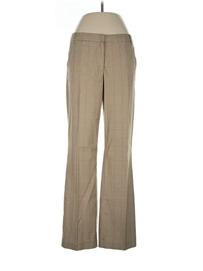 Pre-owned Rafaella Dress Pants In Tan