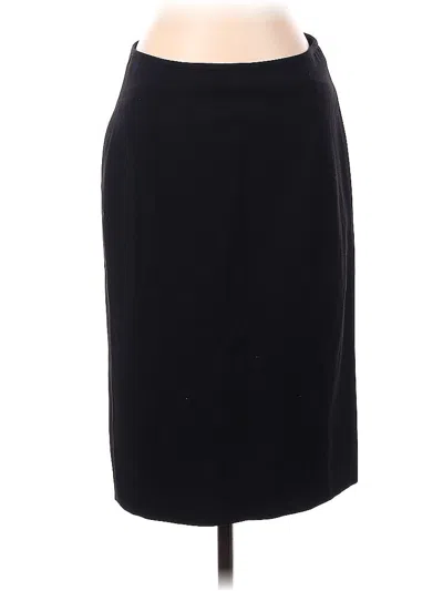 Pre-owned Rafaella Formal Skirt In Black