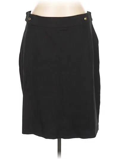 Pre-owned Rafaella Formal Skirt In Black