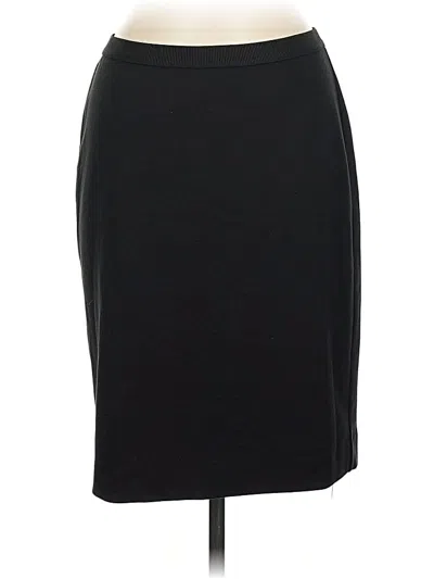 Pre-owned Rafaella Formal Skirt In Black