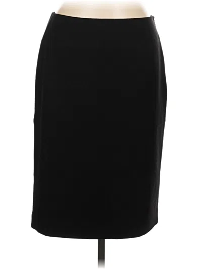 Pre-owned Rafaella Formal Skirt In Black