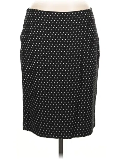 Pre-owned Rafaella Formal Skirt In Black