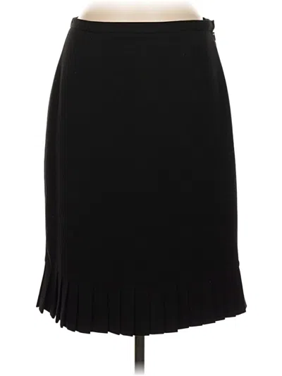 Pre-owned Rafaella Formal Skirt In Black