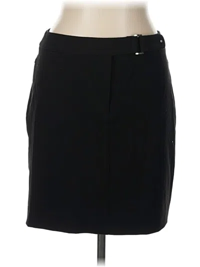 Pre-owned Rafaella Formal Skirt In Black