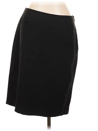 Pre-owned Rafaella Formal Skirt In Black