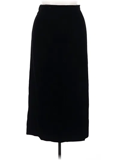 Pre-owned Rafaella Formal Skirt In Black