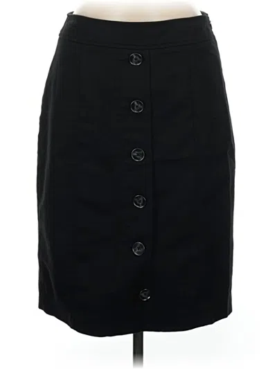 Pre-owned Rafaella Formal Skirt In Black