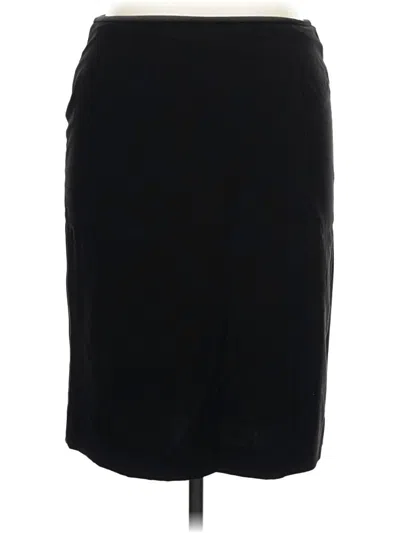 Pre-owned Rafaella Formal Skirt In Black