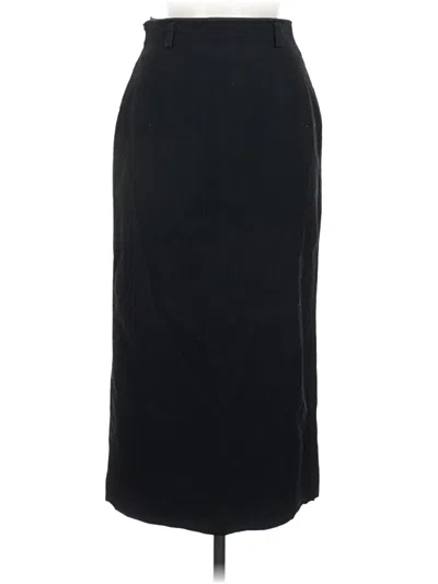 Pre-owned Rafaella Formal Skirt In Black