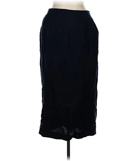 Pre-owned Rafaella Formal Skirt In Blue