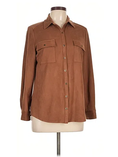 Pre-owned Rafaella Jacket In Brown