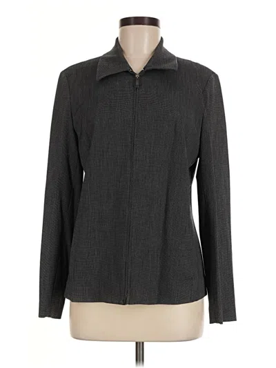 Pre-owned Rafaella Jacket In Gray
