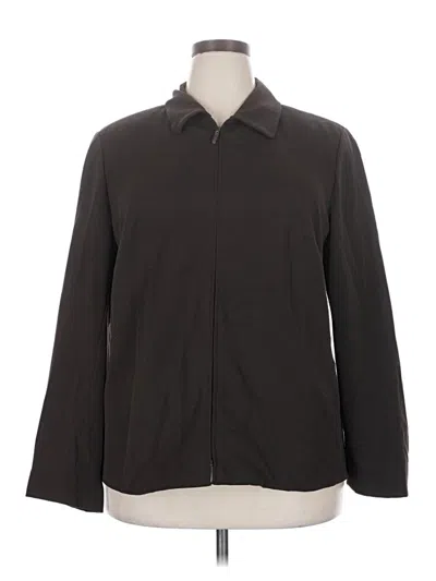 Pre-owned Rafaella Jacket In Gray