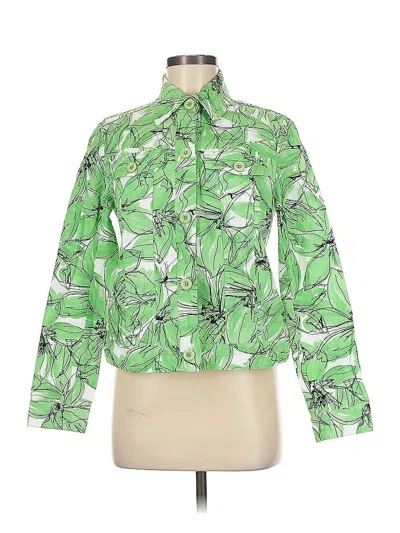 Pre-owned Rafaella Jacket In Green