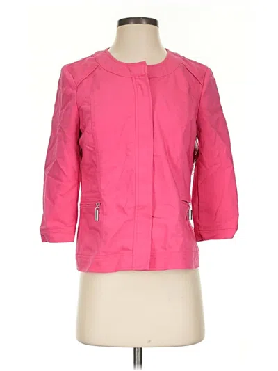 Pre-owned Rafaella Jacket In Pink