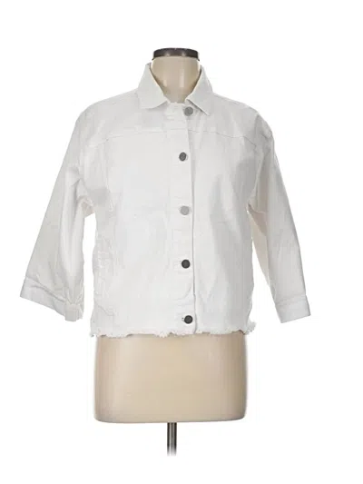 Pre-owned Rafaella Jacket In White