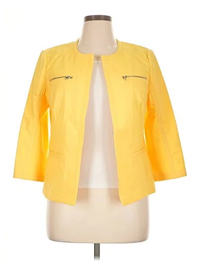 Pre-owned Rafaella Jacket In Yellow
