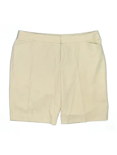 Pre-owned Rafaella Khaki Shorts In Brown