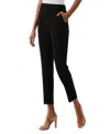 Rafaella Petite Easy Pull On Pants In Black