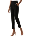 Rafaella Petite Easy Pull On Pants In Black