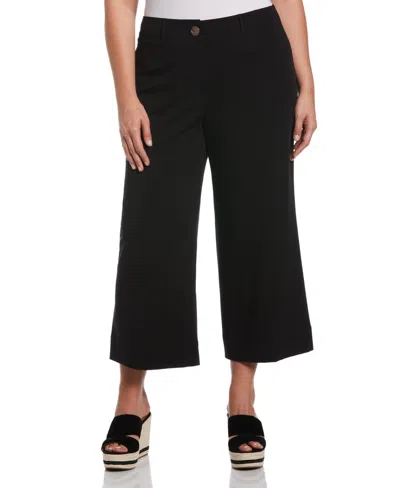 Rafaella Plus Size Classic Fit Ankle Pants In Black
