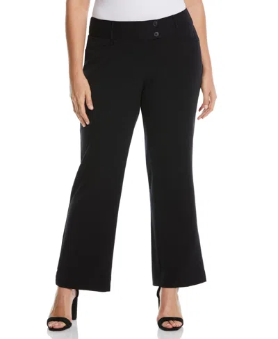 RAFAELLA PLUS SIZE CURVY FIT SHORT LENGTH BOOTCUT PANT