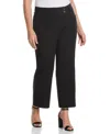 Rafaella Plus Size Curvy Fit Short Length Bootcut Pant In Graphite