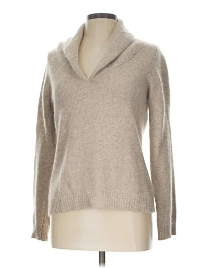 Pre-owned Rafaella Pullover Sweater In Tan
