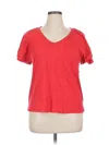 Rafaella Short Sleeve T-shirt In Red