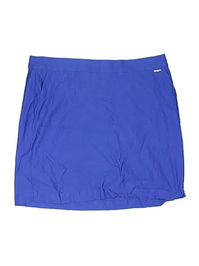 Pre-owned Rafaella Skort In Blue