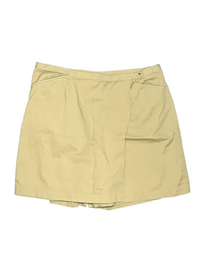 Pre-owned Rafaella Skort In Brown
