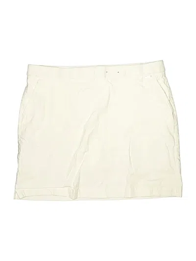 Pre-owned Rafaella Skort In Ivory