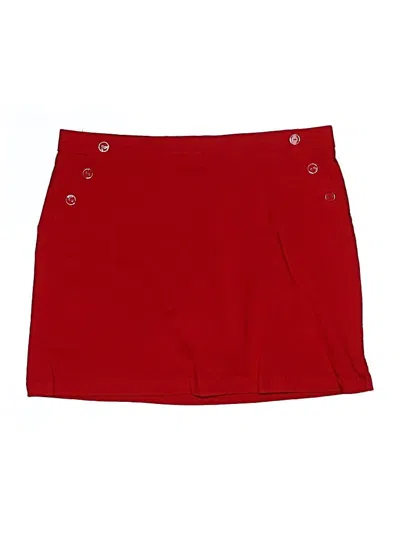 Pre-owned Rafaella Skort In Red