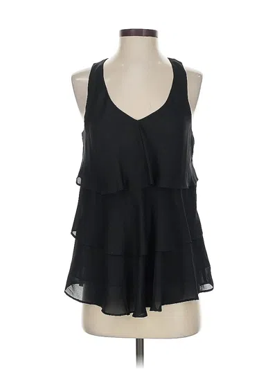 Pre-owned Rafaella Sleeveless Blouse In Black