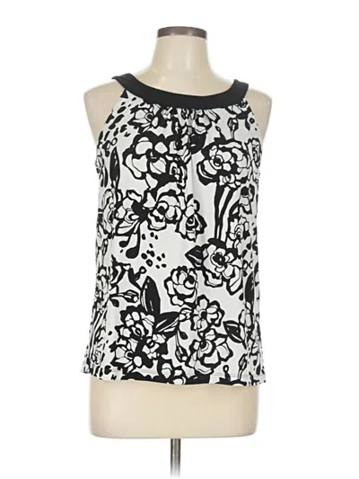 Pre-owned Rafaella Sleeveless Blouse In Black