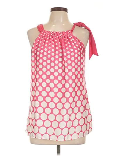 Pre-owned Rafaella Sleeveless Blouse In Pink