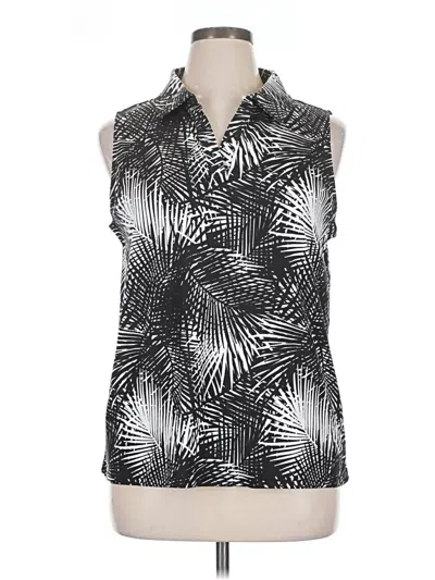 Pre-owned Rafaella Sleeveless T-shirt In Silver