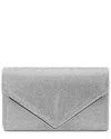 Rafe Candy Clutch In Silver