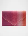 Rafe Candy Embellished Envelope Clutch Bag In Fuchsia / Orange