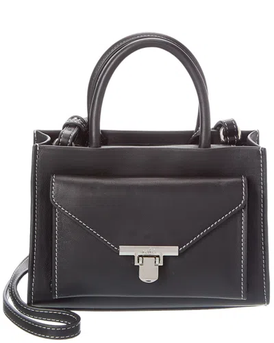 Rafe Rafé Jullian Leather Crossbody In Black