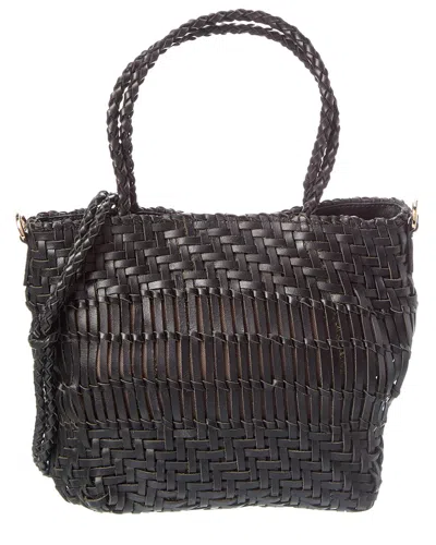 Rafe Kaya Leather Tote In Black