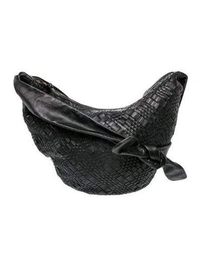 Pre-owned Rafe Leather Shoulder Bag In Black