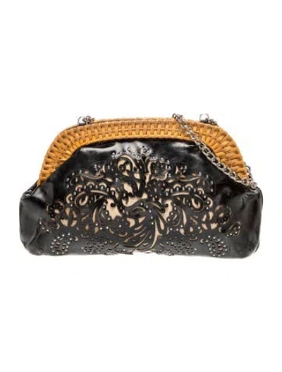 Pre-owned Rafe Leather Shoulder Bag In Black