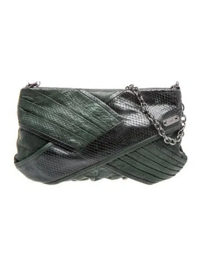 Pre-owned Rafe Leather Shoulder Bag In Green