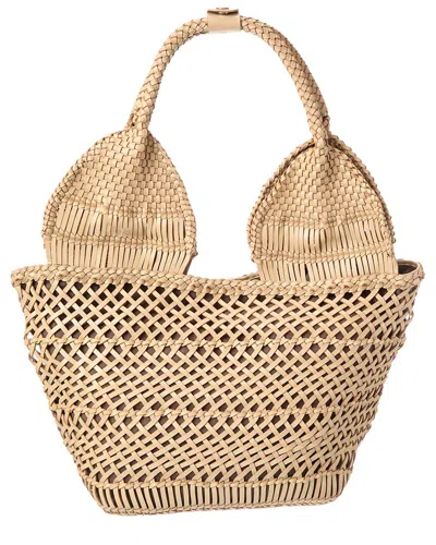 Rafe Margarita Leather Tote In Nude