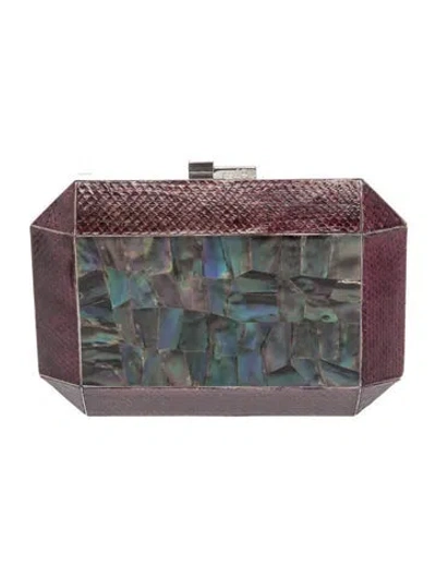 Pre-owned Rafe Minaudière In Purple