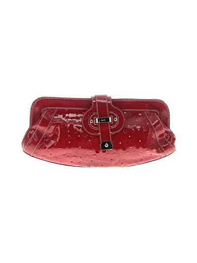 Pre-owned Rafé New York Clutch In Red