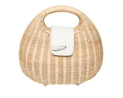 Rafé New York Rafe New York Isi Cut Out Handle Clutch In White