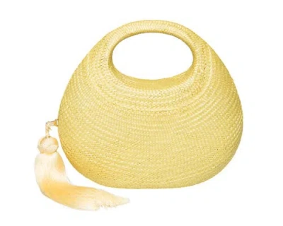 Rafé New York Rafe New York Isi Cut Out Handle Clutch In Yellow